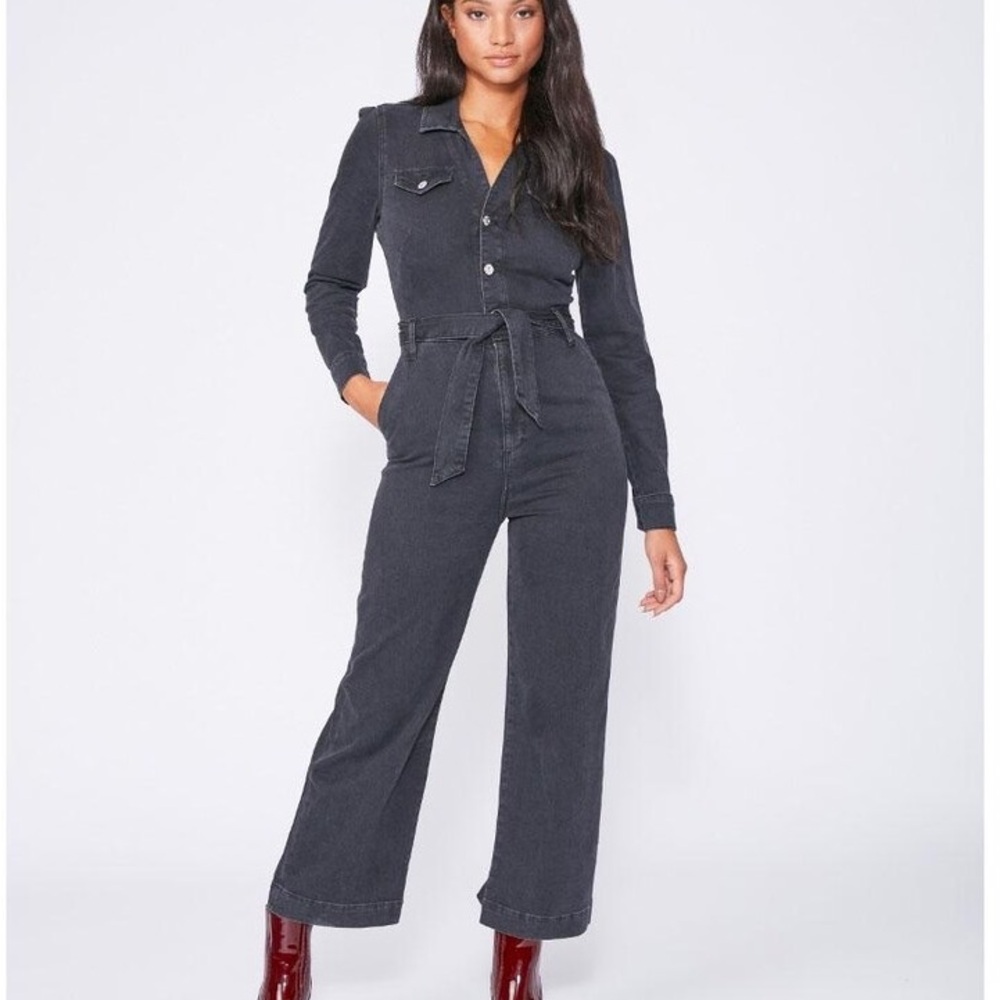 PAIGE Anessa Belted Jumpsuit
